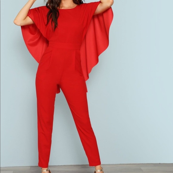 Red jumpsuit - Picture 2 of 8